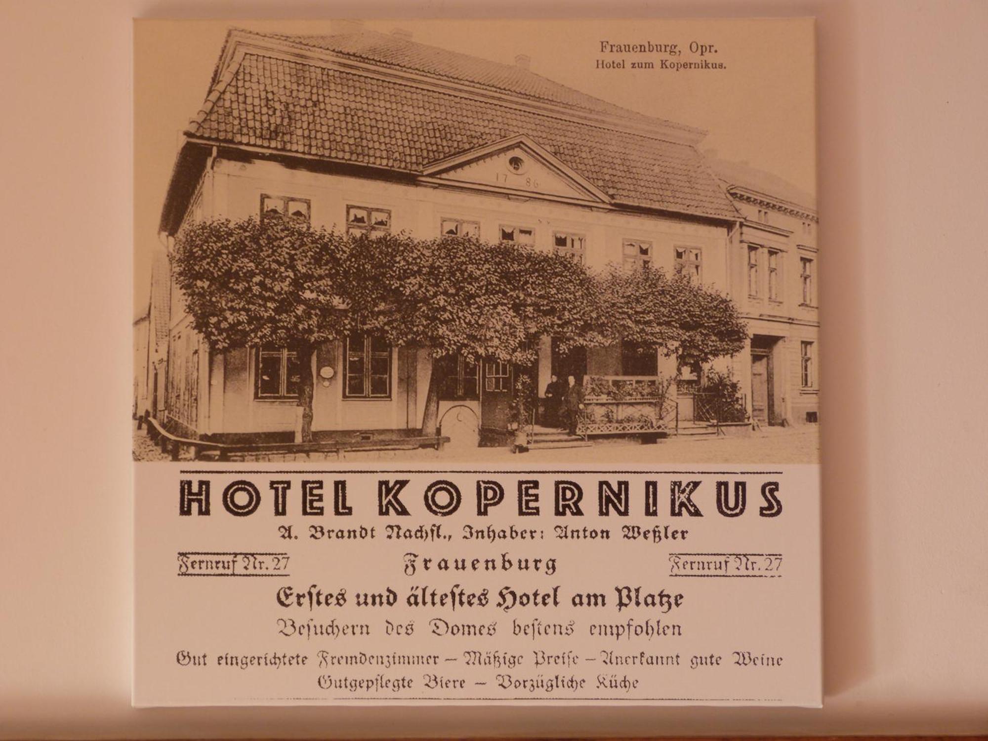 Hotel Kopernik ฟรอมบอร์ก ภายนอก รูปภาพ